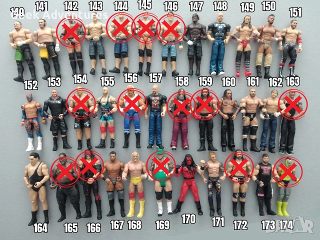 Кечисти Екшън Фигурки WWE Pro-Wrestling Кеч Играчки John Cena Randy Orton Brock Lesnar 3/3, снимка 5 - Фигурки - 46367335