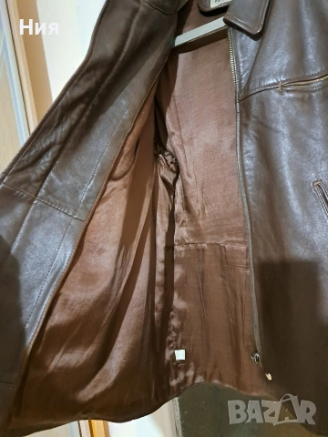 Кожено яке, снимка 3 - Якета - 54000410