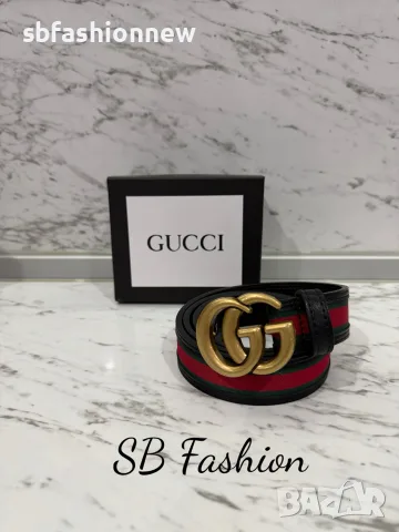 Gucci колан естествена кожа в кутия, снимка 5 - Колани - 55643643