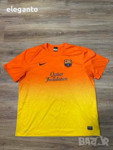 Оригинална мъжка футболна тениска Nike x Barcelona Away / Гостуваща 2012/13 , XXL размер 