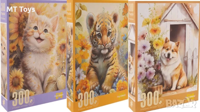 Пъзел с животни – 300 части