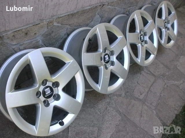 15 цола 5 х 100 мм 4 бр лети джанти - STM Germany ! - VW,Audi,Seat,Skoda..., снимка 2 - Гуми и джанти - 54544446