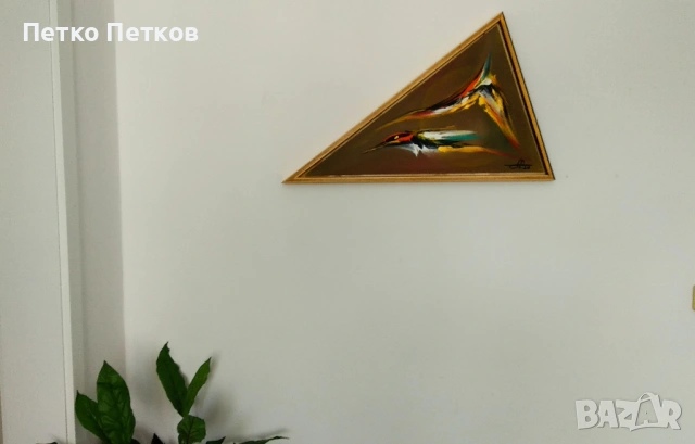 Абстрактна картина F67, снимка 2 - Картини - 54097779