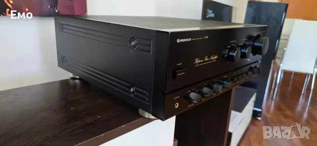 Pioneer A-858 Усилвател, снимка 4 - Ресийвъри, усилватели, смесителни пултове - 55500931