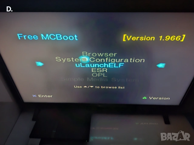 Продавам хакнат PS2 Slim с две игри и джойстик, снимка 6 - PlayStation конзоли - 54800481