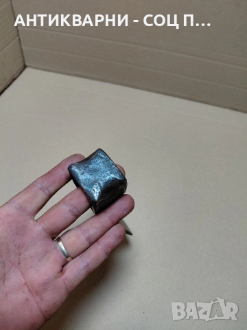Соц Стара Ръчно Кована Малка Мотичка 0.500кг. НОМЕР 1889., снимка 5 - Антикварни и старинни предмети - 54905857