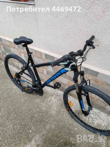 Алуминиев велосипед 26 цола Btwin, снимка 3 - Велосипеди - 54665350
