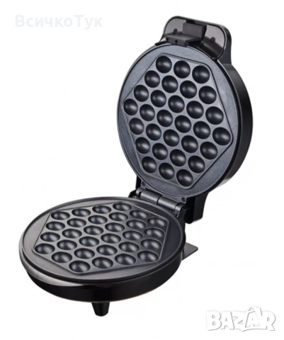 ✨Гофретник за Bubble Waffle Rosberg R51442H, 1000W