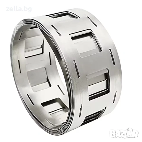 Лента от чист никел 2P 0.15mm x 27mm за точково заваряване на 18650 батерии – Ролка 5м за DIY 10378