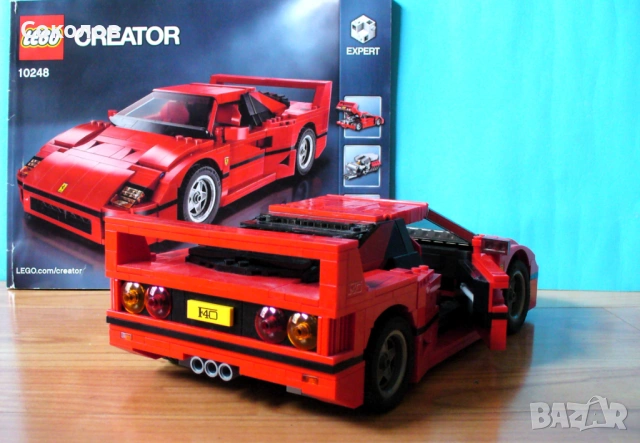LEGO Ferrari F40 (Creator Expert), снимка 8 - Конструктори - 54583979