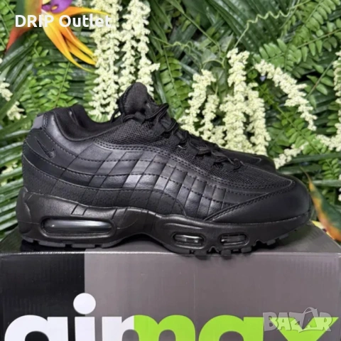!НОВИ! Nike Air Max 95 | Triple Black | + КУТИЯ