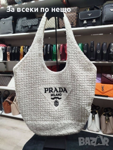 Prada Дамска Плажна Чанта Прада - Различни Цветове Код SK1424, снимка 3 - Чанти - 54452610
