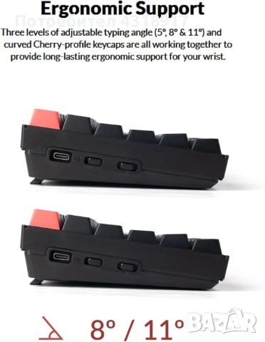 Геймърска клавиатура Keychron K4 version 3 , снимка 8 - Клавиатури и мишки - 54438512