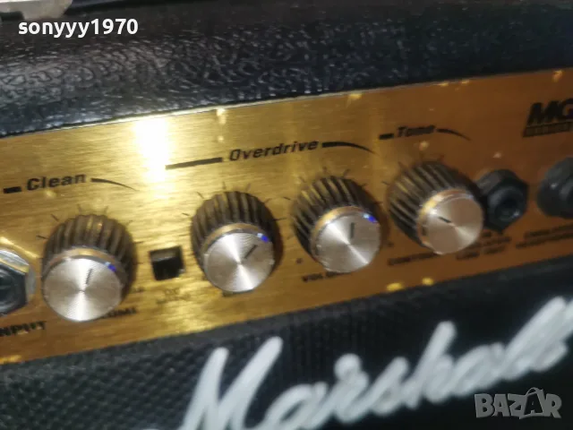 MARSHALL MG10CD 2307262033L4, снимка 12 - Ресийвъри, усилватели, смесителни пултове - 55397415