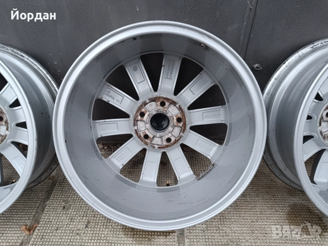 ОРИГИНАЛНИ джанти 17' цола 5x112 ФОЛКСВАГЕН / VW Touran GOLF 57,1 ET52, снимка 16 - Гуми и джанти - 55155306