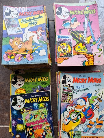 колекция комикси Micky Maus Walt Disney на немски език 35/6 , снимка 2 - Колекции - 54078373