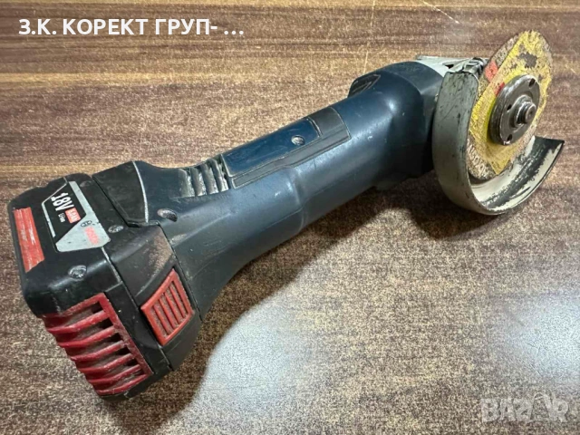 Акумулаторен ъглошлайф Bosch GWS 18-125 V-LI + батерия , снимка 3 - Други инструменти - 54654469