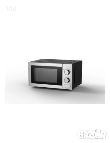 Микровълнова фурна 700W, 20л., 5 степени на мощност, Таймер до 35мин., Размразяване, Сив