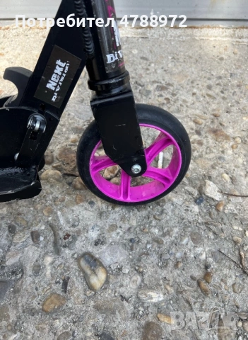 Тротинетка Randevous черно/розово, снимка 7 - Скутери и тротинетки - 54105331