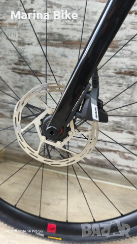 НОВ шосеен/Gravel велосипед Ridley Fenix SLA SRAM Rival/Apex XPLR Disc Fulcrum Rapid Red 500 27.5 |M, снимка 13 - Велосипеди - 55119661