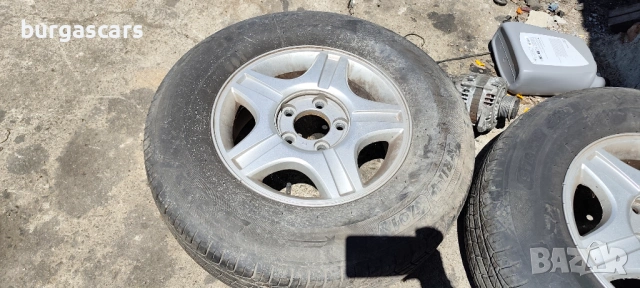 Алуминиеви джанти 225 / 75 / 16 Ssangyong Kyron 2.0D - 141к.с, снимка 5 - Гуми и джанти - 54698102