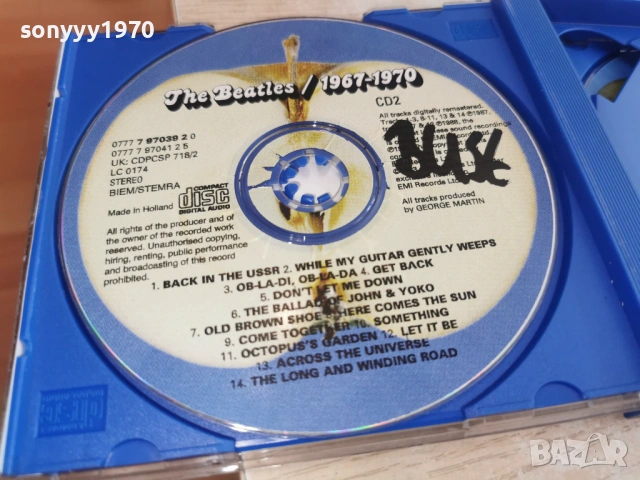 THE BEATLES X2 CD-ВНОС GERMANY 2805261849H2E6R, снимка 6 - CD дискове - 54702876