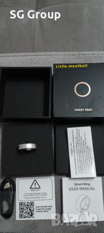 Смарт фитнес пръстен,smart ring пръстен, снимка 6 - Смарт гривни - 55092991