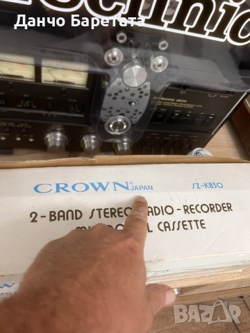 Crown sz k 830 НОВ С КАШОН, снимка 5 - Радиокасетофони, транзистори - 55206281