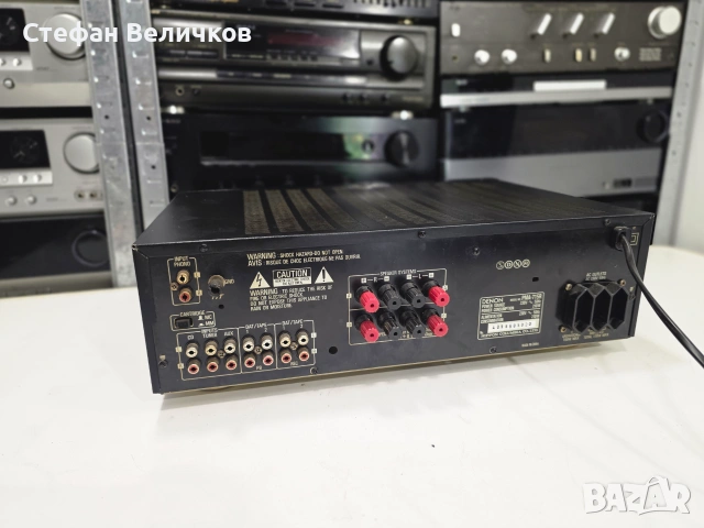 👑 Класически Японски Мускул! Denon PMA-715R – Забранен звук от златната ера, снимка 8 - Ресийвъри, усилватели, смесителни пултове - 55022376