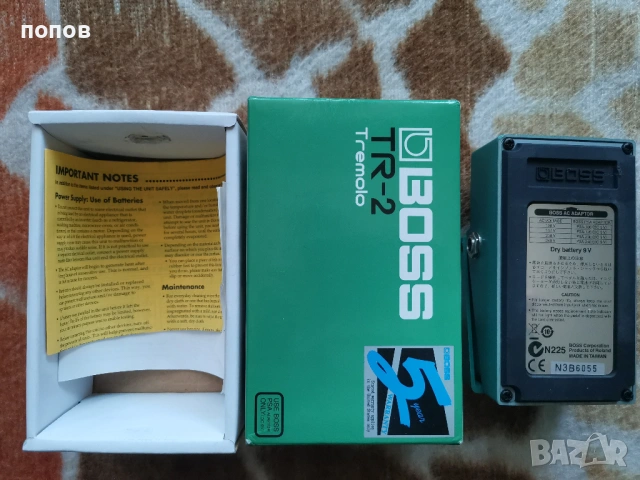 Boss tr2 tremolo -new , снимка 6 - Китари - 54405103