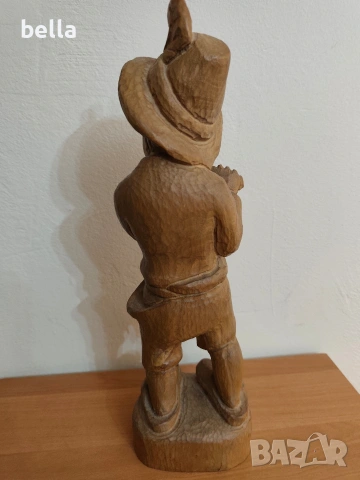 МАЙСТОРСКА ПЛАСТИКА (Овчарче с кавал), снимка 2 - Антикварни и старинни предмети - 54369337