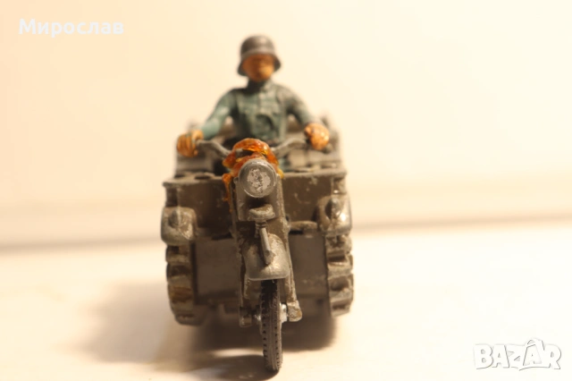 1:32?? Britains Deetail WW2 Kettenkrad ВОЕНЕН МОДЕЛ ВОЙНИК, снимка 5 - Колекции - 54562441