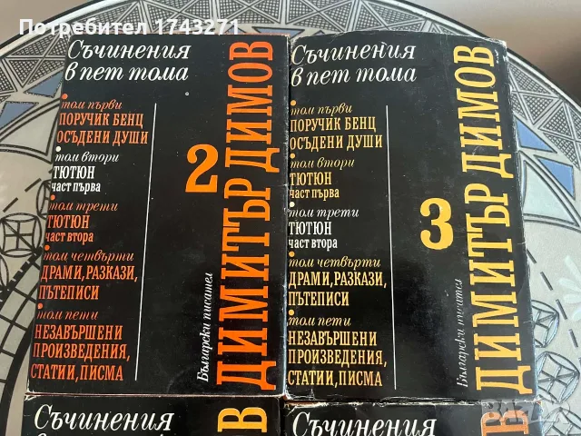 Произведения на Димитър Димов, снимка 2 - Художествена литература - 55501871