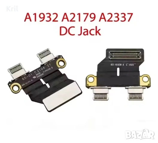Original Type-C USB-C Connector Power DC Jack 821-01658-A/03 For Macbook Air 13" A1932 A2179 A2337