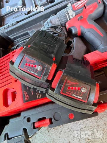 Milwaukee M18 CBLPD, снимка 8 - Винтоверти - 54908737