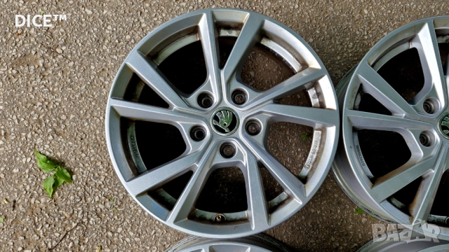 Шкода 16 5х112 лети джанти Skoda Octavia Superb 5x112. Фолксваген Ауди Сеат, снимка 6 - Гуми и джанти - 54551221