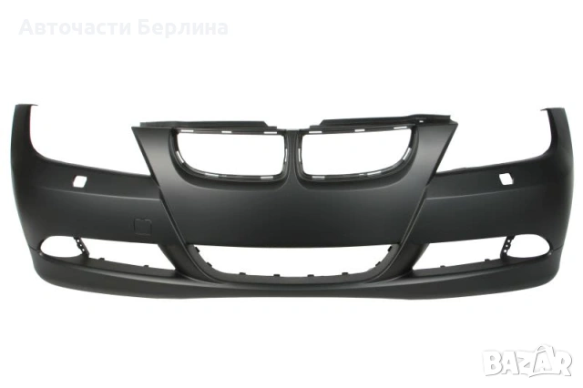 Предна броня с дюзи за фарове с отвори за халогени за BMW 3 E90 BLIC