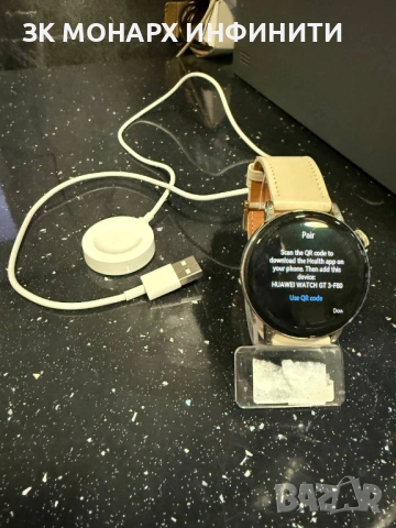 Smart watch Huawei GT-3-F80/+ЗАРЯДНО/ИМА ДРАСКОТИНА НА СТЪКЛОТО