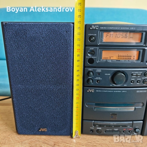 JVC UX-1 (1991) - първата компактна микро Hi-Fi система, снимка 15 - Аудиосистеми - 54574163
