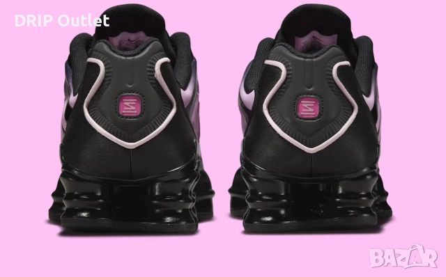 !НОВИ! Nike Shox TL | Black/Pink | + КУТИЯ, снимка 5 - Маратонки - 54167970