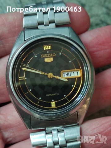 Сейко 5.Автоматик.Механичен., снимка 5 - Мъжки - 54869096