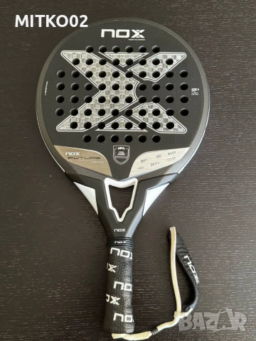 NOX Future Control 12K Alum 2025 / Падел ракета, снимка 2 - Тенис - 55236975