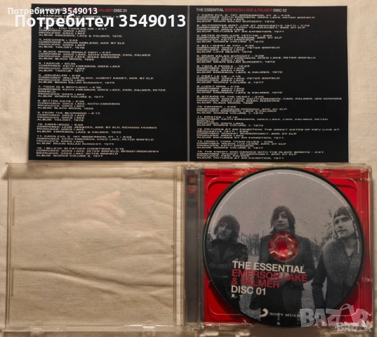 CD / ЦД компакт дискowe - Emerson, Lake & Palmer [2 CD] двойни дискове, снимка 16 - CD дискове - 54483341