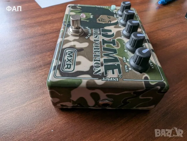 MXR Dime Distortion - DD11 camo, може бартер за MXR 5150, снимка 3 - Китари - 55559442