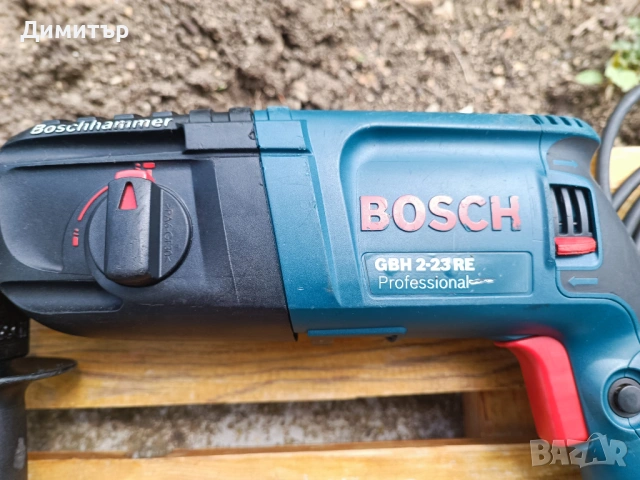 Bosch GBH 2-23 RE перфоратор, 650 W, 2.5 J, снимка 2 - Перфоратори - 54672896