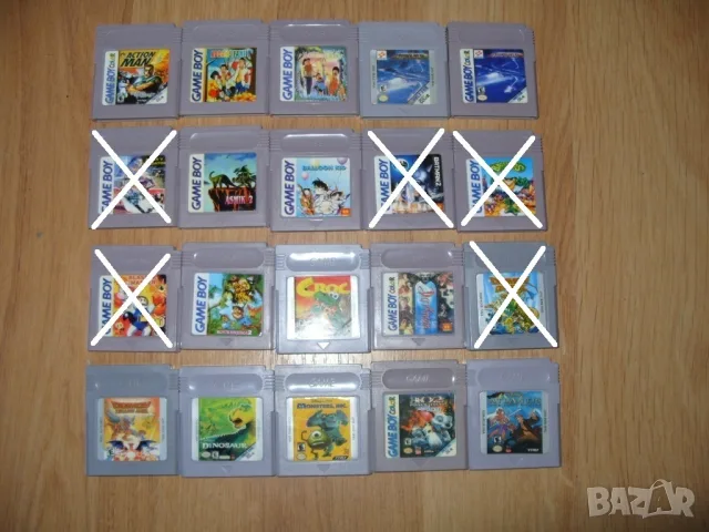 Игри и аксесоари за Nintendo Game Boy, Color Част 1 - 5.11 € / 9.99лв за брой