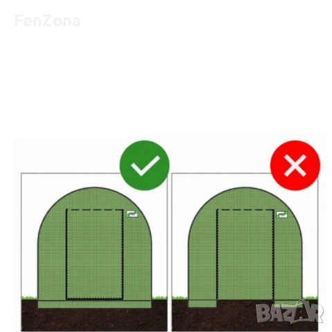 Градиснка оранжерия New Solution - отлична защита за вашите култури - 4 х 2,5 х 2м, снимка 5 - Оранжерии - 54051513