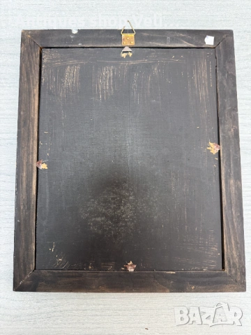 Рисувана икона върху стъкло №8144, снимка 3 - Други ценни предмети - 54331186