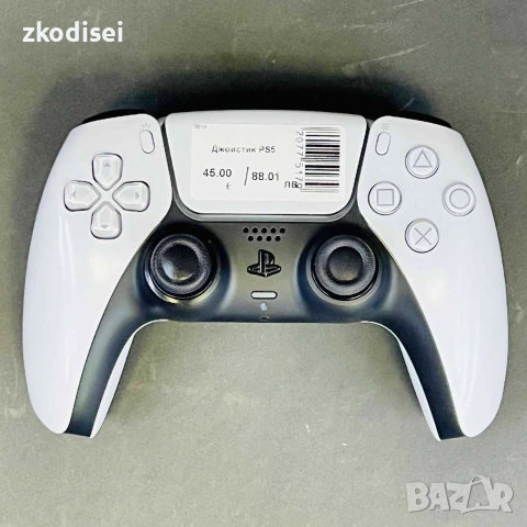 Джойстик PS5 бял