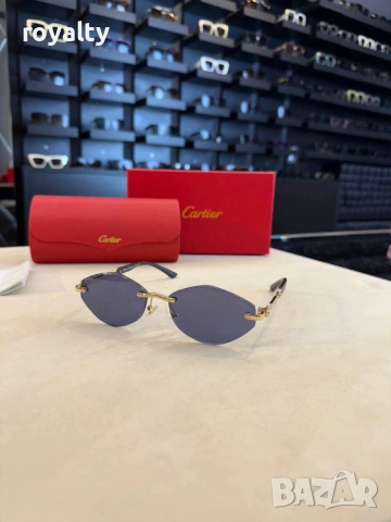 Cartier  Нови Дамски Слънчеви Очила с Кутия Различни Цветове, снимка 3 - Слънчеви и диоптрични очила - 54626875